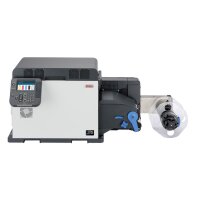 OKI Pro1050 5-farb Etikettendrucker mit wei&szlig;em Toner