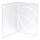 DVDBox slimline1 disc, 7mm  transparent highgrade