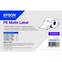 PE Matte Label - Die-cut Roll: 102mm x 51mm, 2310 labels