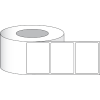 Etikettenrolle - DTM Poly White Gloss (PWG) -...
