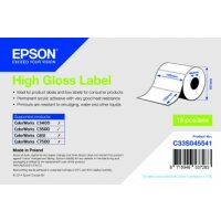 High Gloss Label - Die-cut Roll: 102mm x 152mm, 210 labels