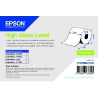 High Gloss Label - Continuous Roll: 76mm x 33m