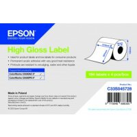 High Gloss Label - Die-Cut Roll: 210mm x 297mm, 194 labels