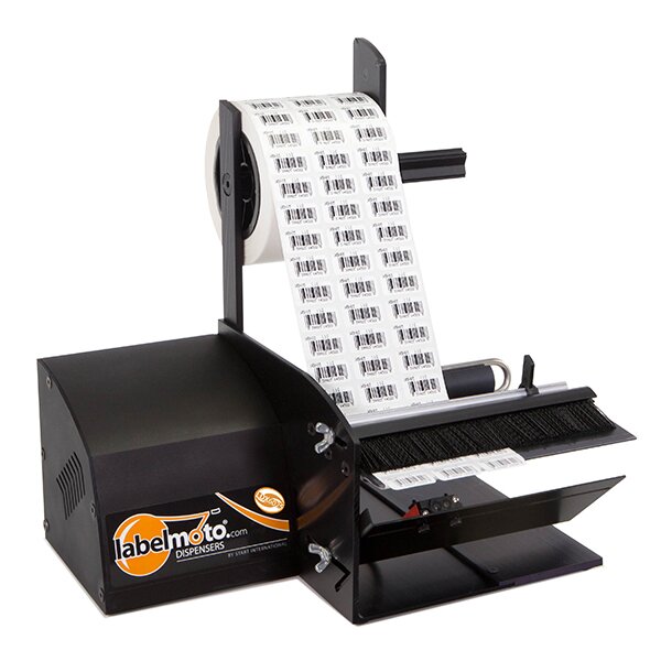 LDX6025 - Etikettenspender l&ouml;st breite und kurze Barcode-Etiketten