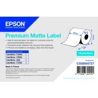 Premium Matte Label - Continuous Roll: 105mm x 35m