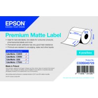 Premium Matte Label - Die-cut Roll: 102mm x 76mm, 1570...