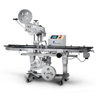 PL-221D Ober- & Untenseiten-Etikettiermaschine mit Verschlussetikettierung