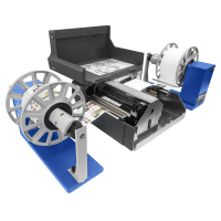 DTM RW-8 Label Rewinder/Unwinder f&uuml;r Rollenbreite bis zu 220 mm (8,66") und 250 mm (10&rsquo;&rsquo;) Durchmesser