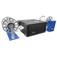 DTM RW-8 Label Rewinder/Unwinder f&uuml;r Rollenbreite bis zu 220 mm (8,66") und 250 mm (10&rsquo;&rsquo;) Durchmesser