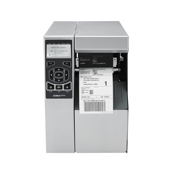 ZEBRA TECHNOLOGIES Zebra ZT510 Gewerblich Thermodirekt-/Thermotransferdrucker - Monochrom - Etikettendruck - Ethernet - USB - Seriell - Parallel - Bluetooth - Near Field Communication (NFC) - 305 mm/s Monodruck - 300 dpi Druckaufl&ouml;sung