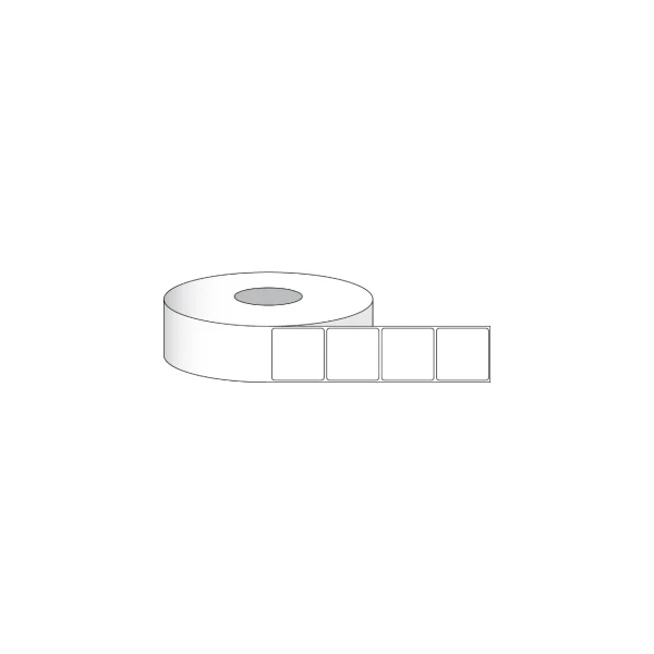Etikettenrolle - DTM EcoTec Poly Clear Gloss R90 - Gr&ouml;&szlig;e 51 x 51 mm - Kern 76 mm