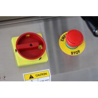 ELF-50 vollautomatische Flaschen Etikettiermaschine - platzsparende Etikettierung von Flaschen, Dosen, Gl&auml;ser und andere zylindrische Verpackungen