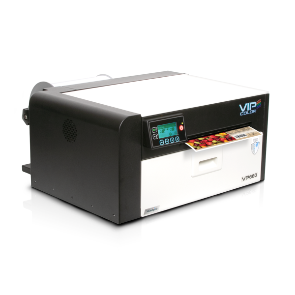 VIP COLOR VP660 Etikettendrucker  mit Wasserfester Memjet-Technologe