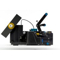 BenchDeluxe Halbautomatischer Etikettierer f&uuml;r Flaschen, Gl&auml;ser und andere zylindrische Beh&auml;lter
