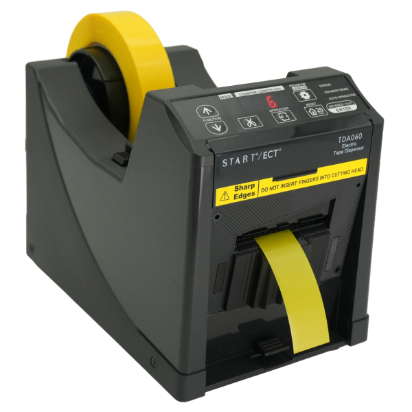 START International TDA060 elektrischer Tischabroller, Bandbreite 5&ndash;60 mm, 8 Speicher
