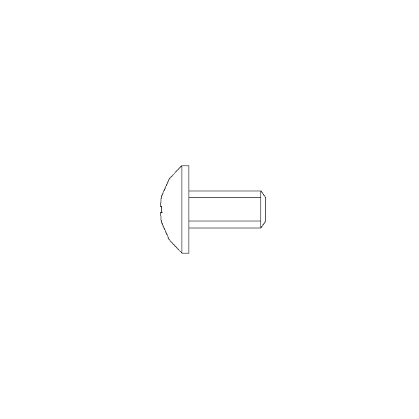 Exterior Screw 1/8"X6
