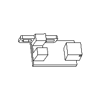 Length Encoder (left) 
with hardware